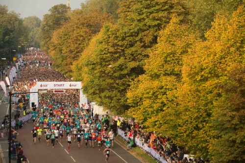 Royal Parks Half Marathon 2015 - start